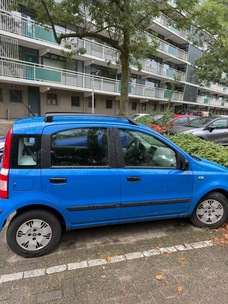 Fiat Panda 1.2 44KW 60PK 2006 Blauw ( kan ook als export), Auto's, Voorwielaandrijving, Stof, Origineel Nederlands, Handgeschakeld