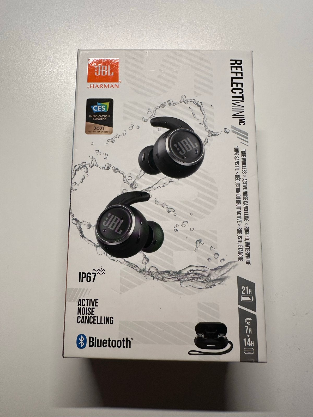 JBL Reflect Mini NC Zwart - Nieuw in doos, In-ear, JBL, Bluetooth, Nieuw