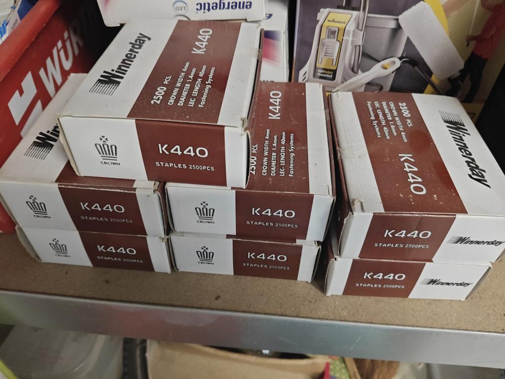 7 doosjes K440 nieten Senco Makita, Doe-het-zelf en Verbouw, Ophalen, Nieuw, Minder dan 50 mm, Overige typen
