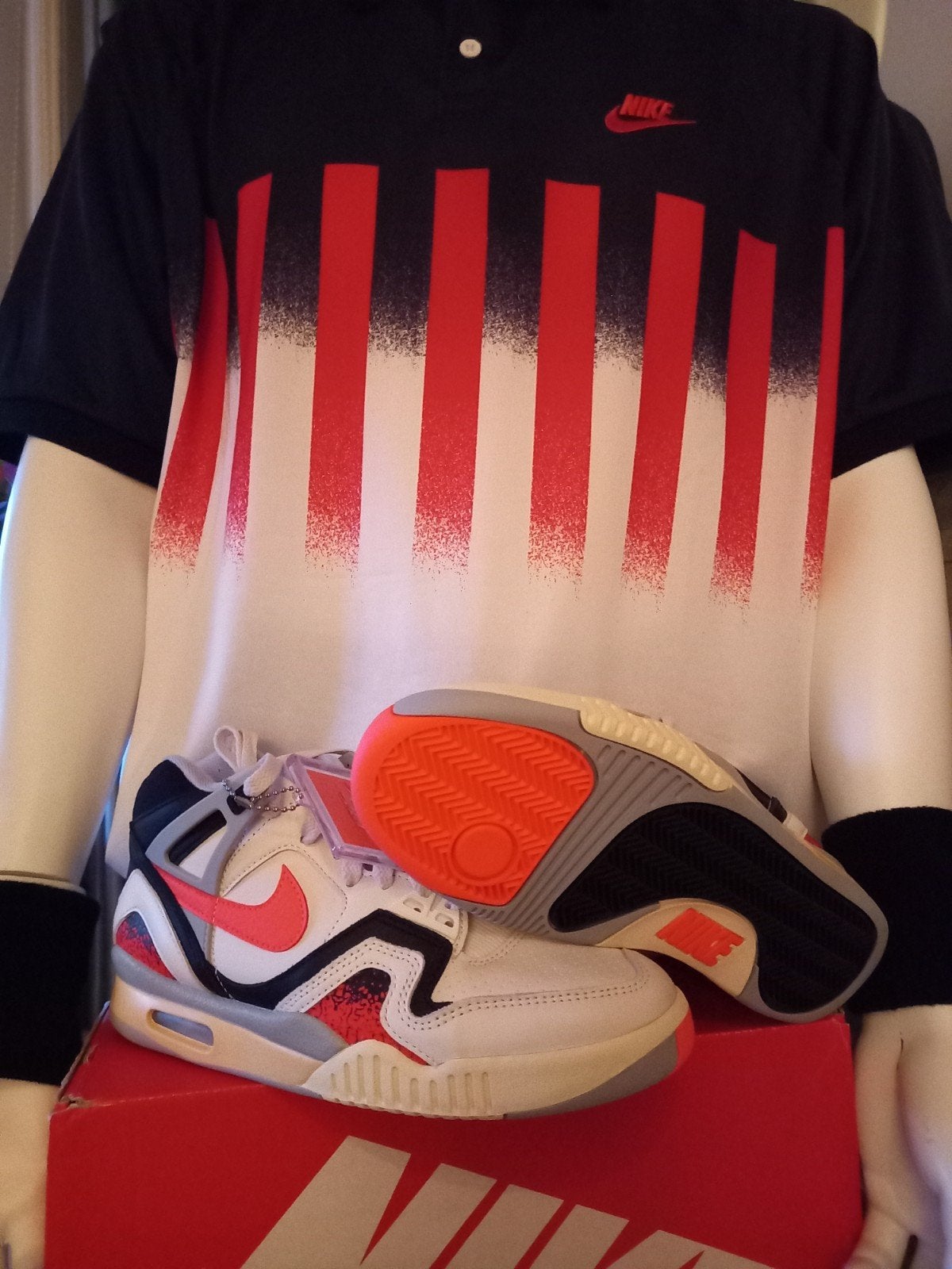 Nieuwe Nike Air Challenge Court II - Maat 38,5, Kleding | Heren, Wit, Nike, Nieuw, Ophalen of Verzenden