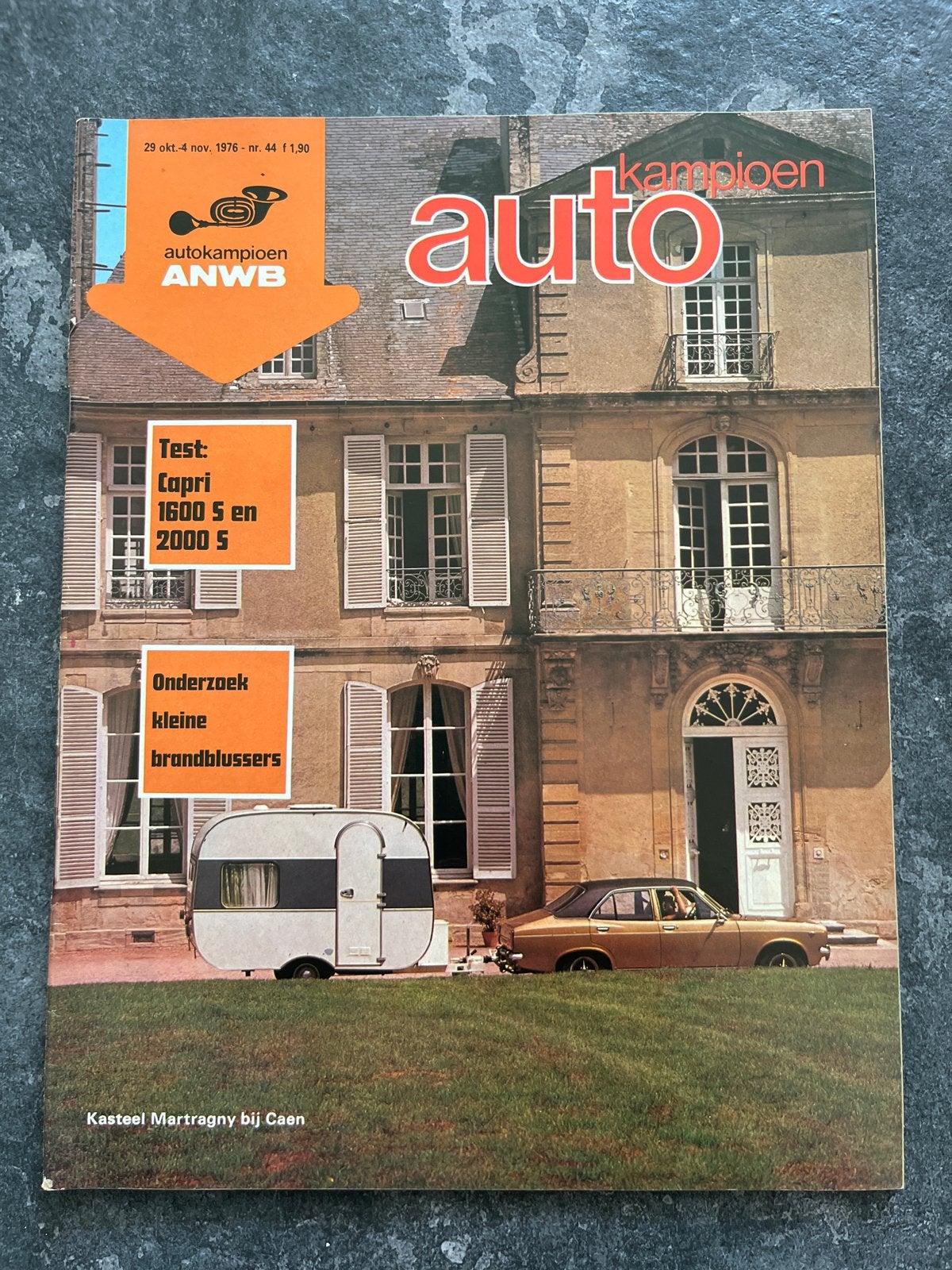 Autokampioen ANWB - Ford Capri 1600 S en 2000 S test, Ophalen of Verzenden, Gelezen, Ford
