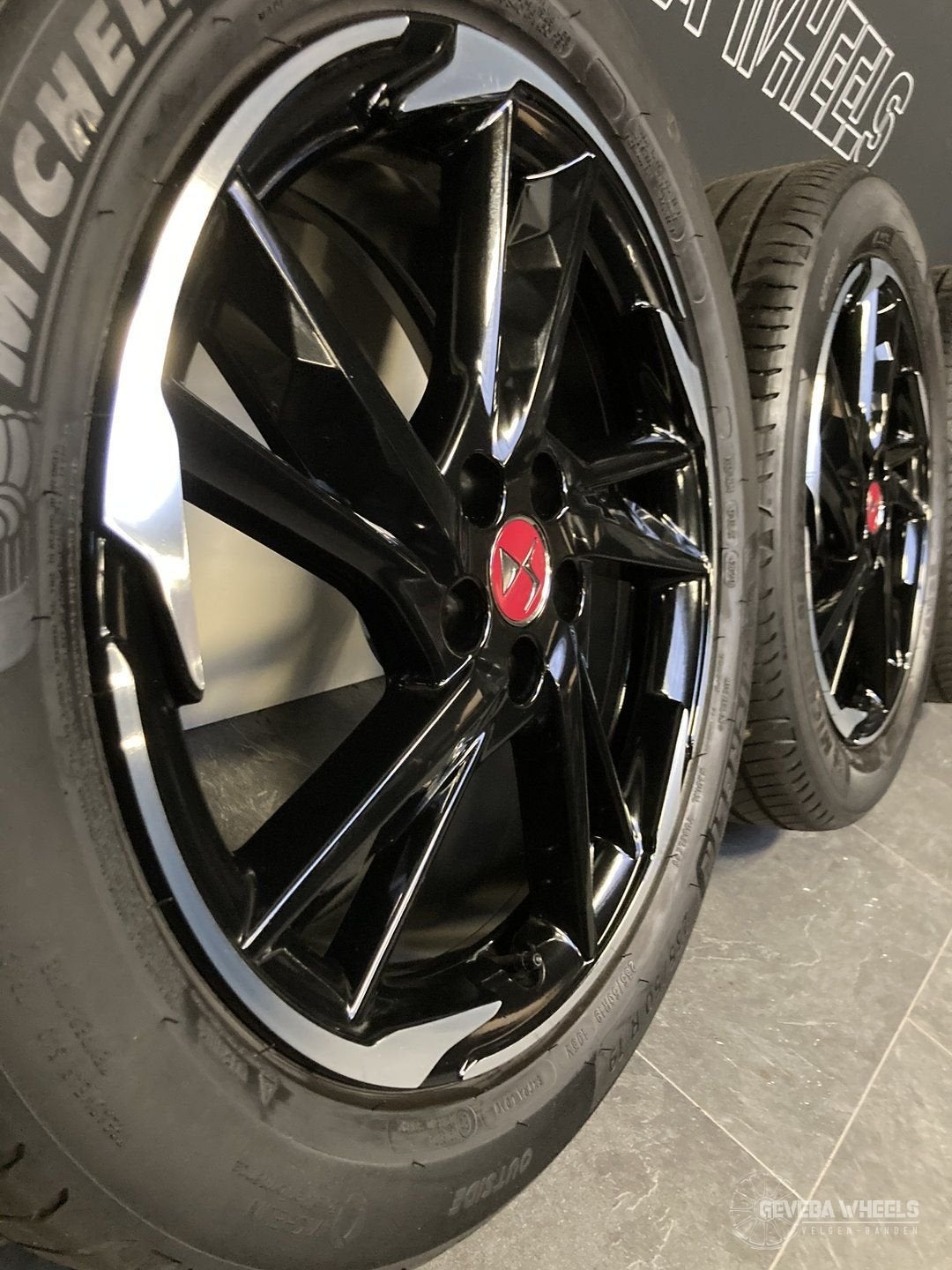 19” originele DS4 / DS7 Crossback velgen + banden 5x108, Auto-onderdelen, Banden en Velgen, 19 inch, Gebruikt, -, -