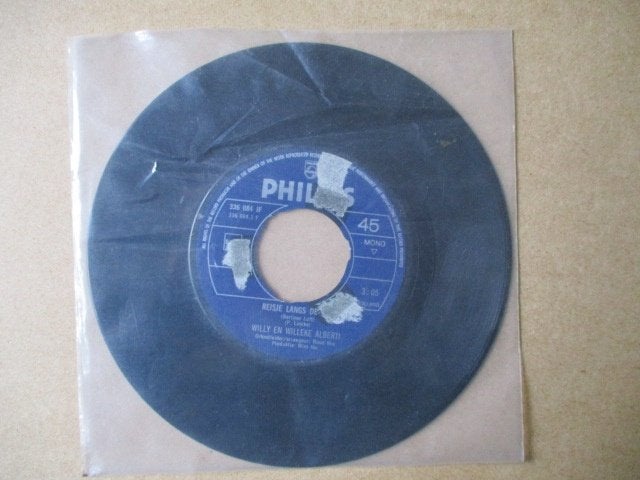 s0011 willy en willeke alberti - reisje langs de rijn, Ophalen, Gebruikt, 7 inch, Overige genres