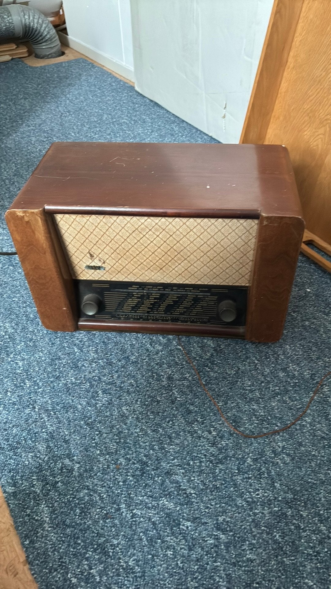Antieke radio. Heel oud., Ophalen of Verzenden