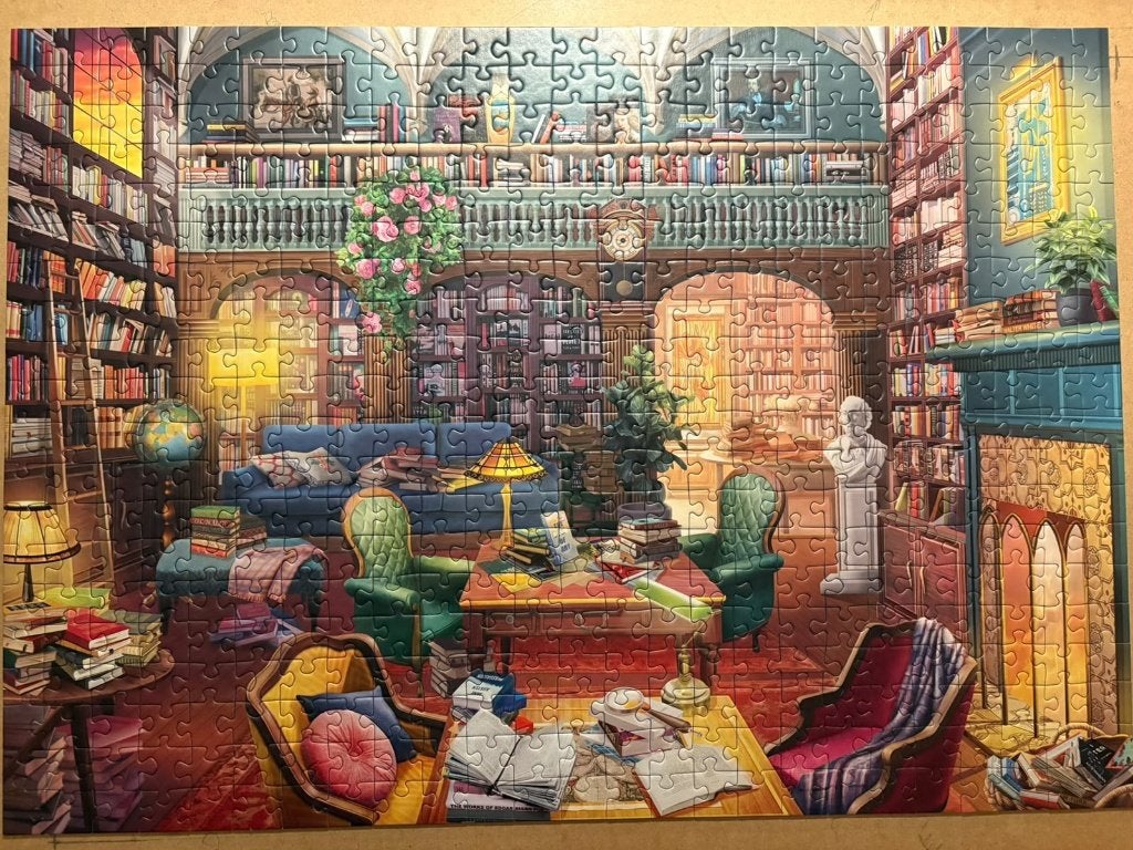 Puzzel 500 stukjes, Ophalen of Verzenden, 500 t/m 1500 stukjes, Zo goed als nieuw, Legpuzzel