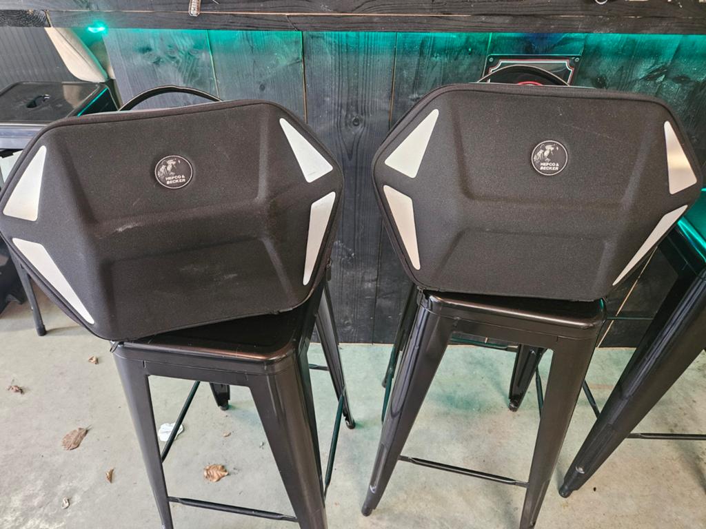 Motorfiets Zadeltassen - Nebula Rocker, Motoren, Accessoires | Koffers en Tassen, Ophalen of Verzenden, Gebruikt