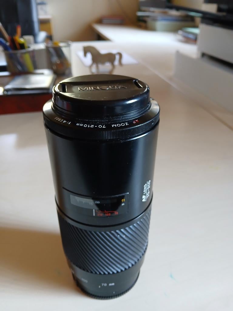 Telelens Minolta ca. 1994, Ophalen, Gebruikt, Telelens