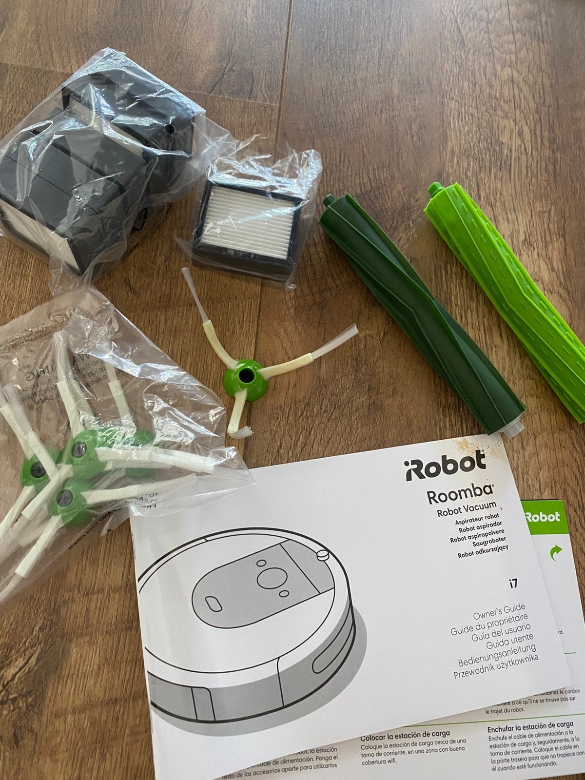 Reserve onderdelen irobot i7 + accu, Ophalen, Zo goed als nieuw, Robotstofzuiger