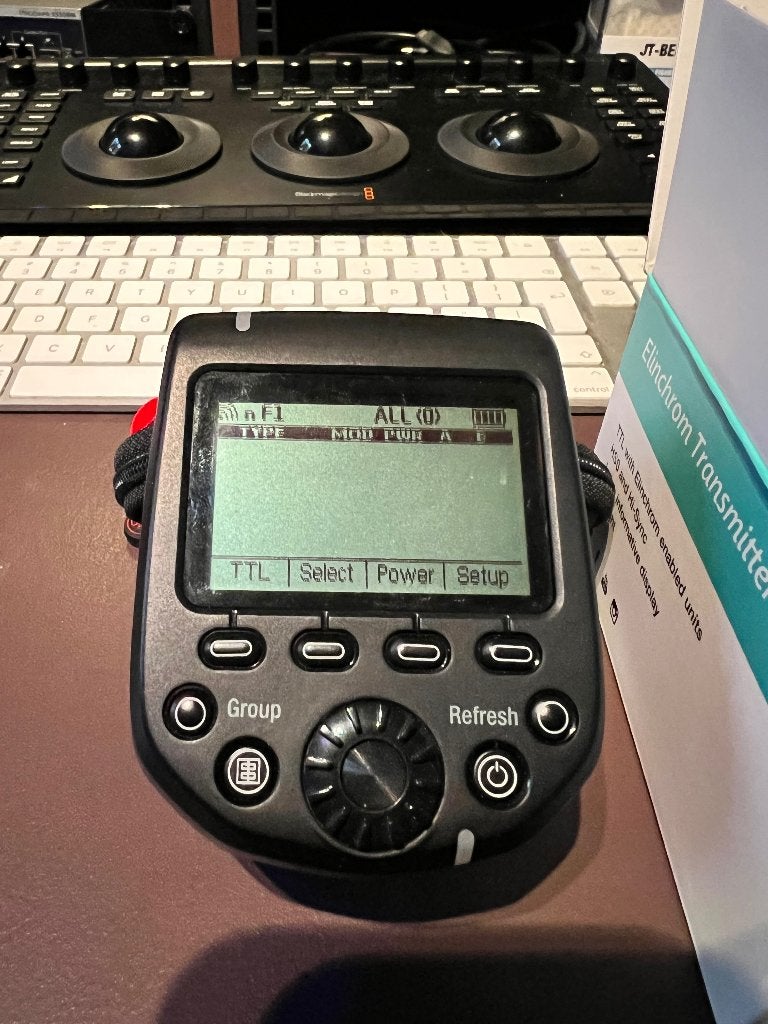 Elinchrom Transmitter Pro Nikon, Ophalen, Zo goed als nieuw, Lamp of Flitsset