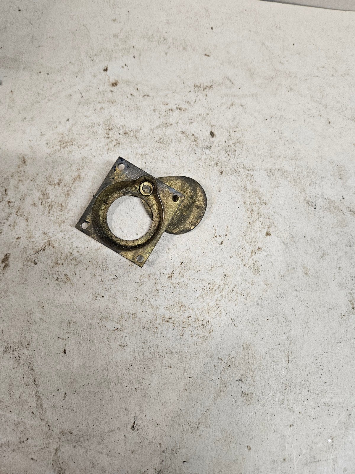 Antiek Koperen Kijkglaasje voor Deur of Luik, Ophalen of Verzenden