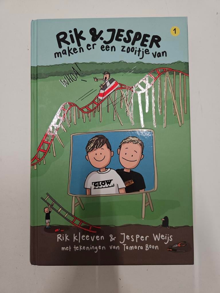 Rik Kleeven - Rik en Jesper maken er een zooitje van, Fictie algemeen, Rik Kleeven; Jesper Weijs, Ophalen of Verzenden, Zo goed als nieuw