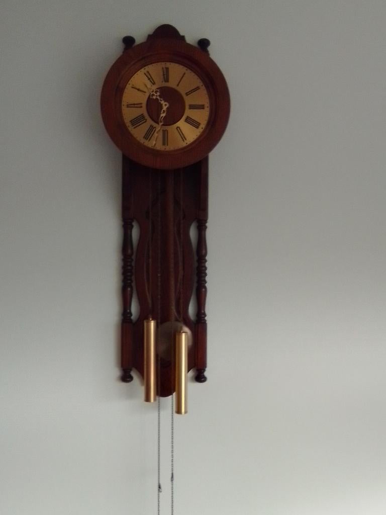 wandklok Warmink (WUBA), Ophalen of Verzenden, Zo goed als nieuw, Analoog, Wandklok