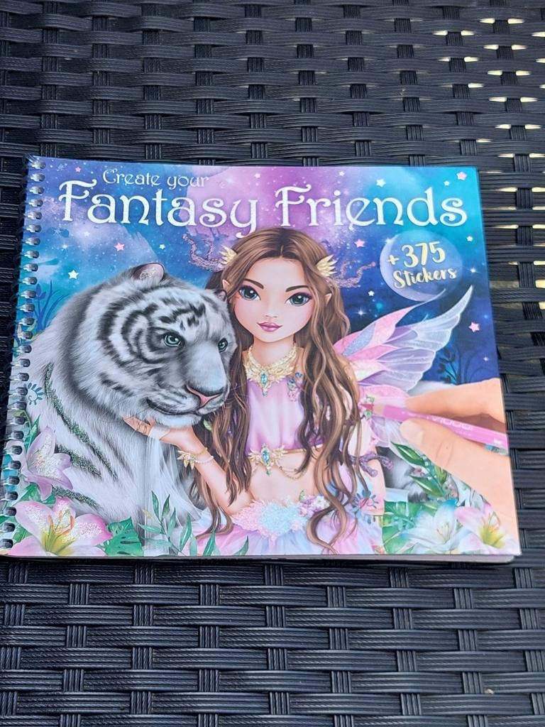 TopmodeCreate your Fantasy Friends Stickerboek +375 Stickers, Ophalen of Verzenden, Nieuw, Stickers en Plaatjes