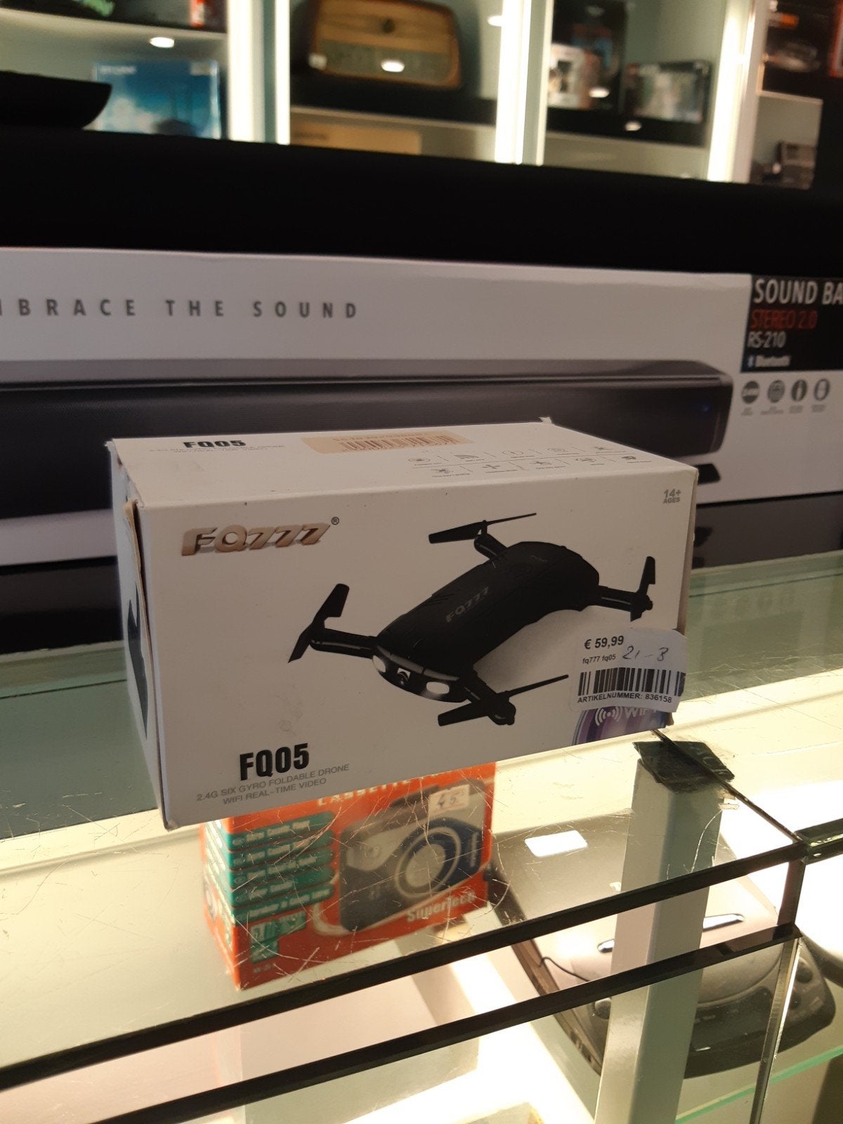 FQ05 FQ777 Opvouwbare Drone met Camera en Controller, Basiskwaliteit, FQ777, Overige merken, Altitude Hold