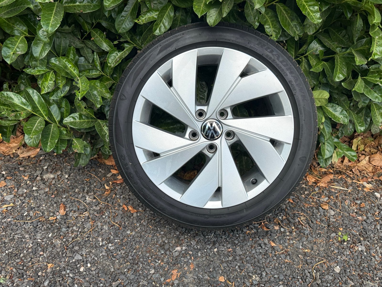 Volkswagen Golf 17 inch velgen met banden, Ophalen, Gebruikt, Banden en Velgen, 17 inch