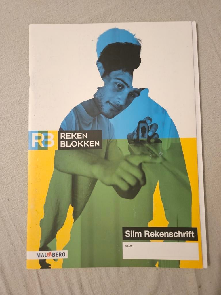 Rekenblokken Slim Rekenschrift RB3 Malmberg, Ophalen of Verzenden