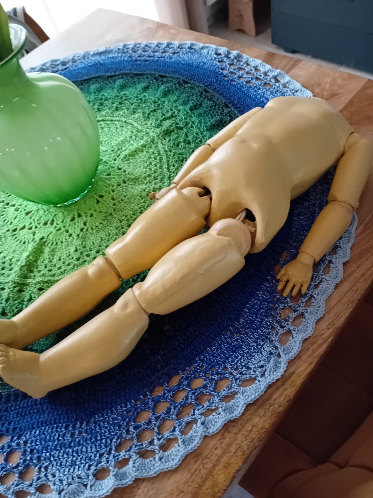 Pop zonder hoofd, Ophalen of Verzenden, Gebruikt, Pop