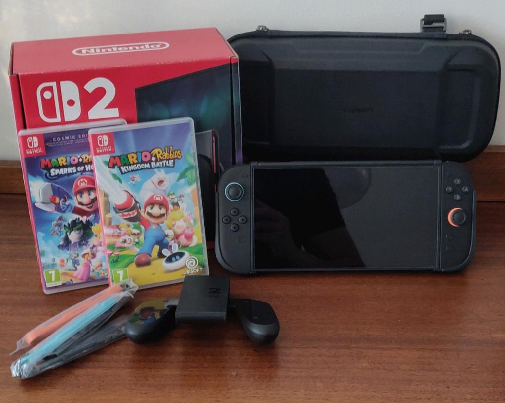 Nintendo Switch 2, Ophalen, Zo goed als nieuw, Met 2 controllers, Switch Original
