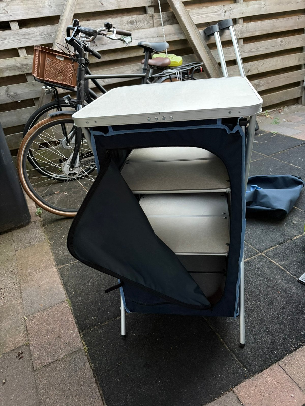 Campart travel snel opzetbare campingkast, Ophalen of Verzenden, Zo goed als nieuw, Campingkast