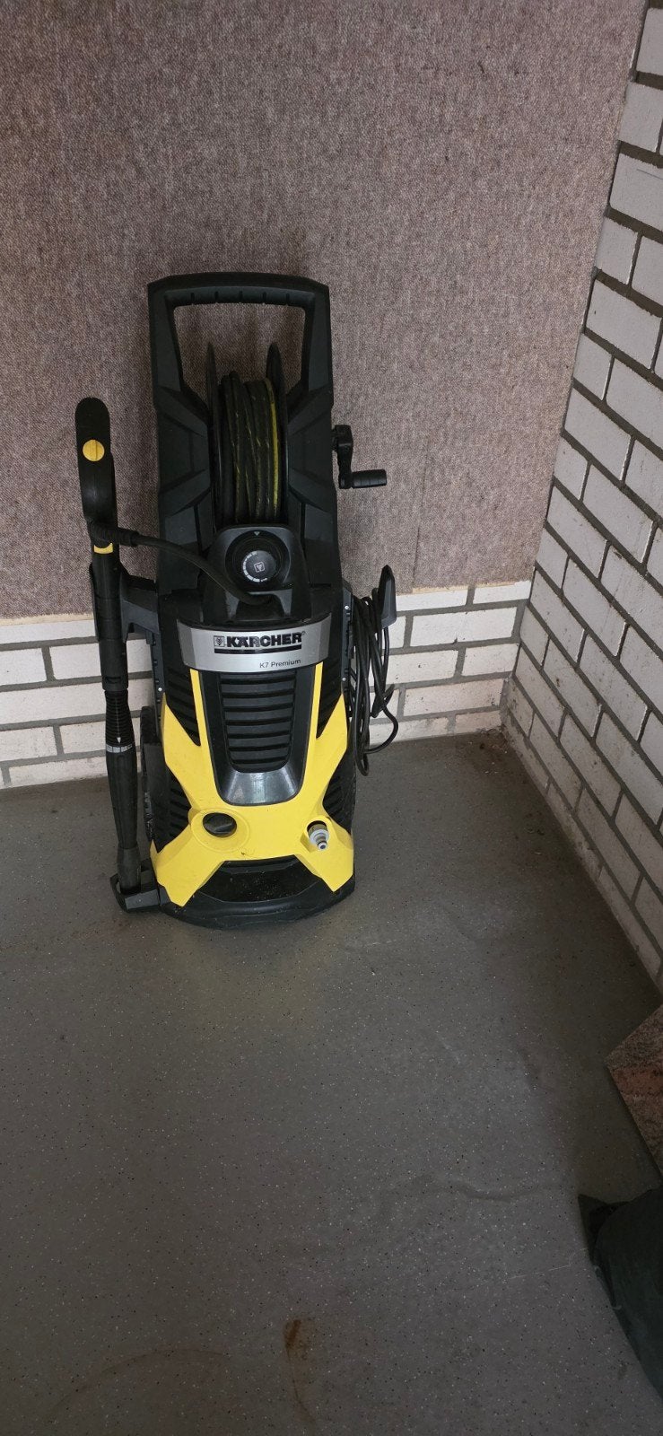 Kärcher K7 Premium hogedrukreiniger, Tuin en Terras, Hogedrukreinigers, Ophalen, Gebruikt, Karcher terras reiniger, Met regelbare waterdruk