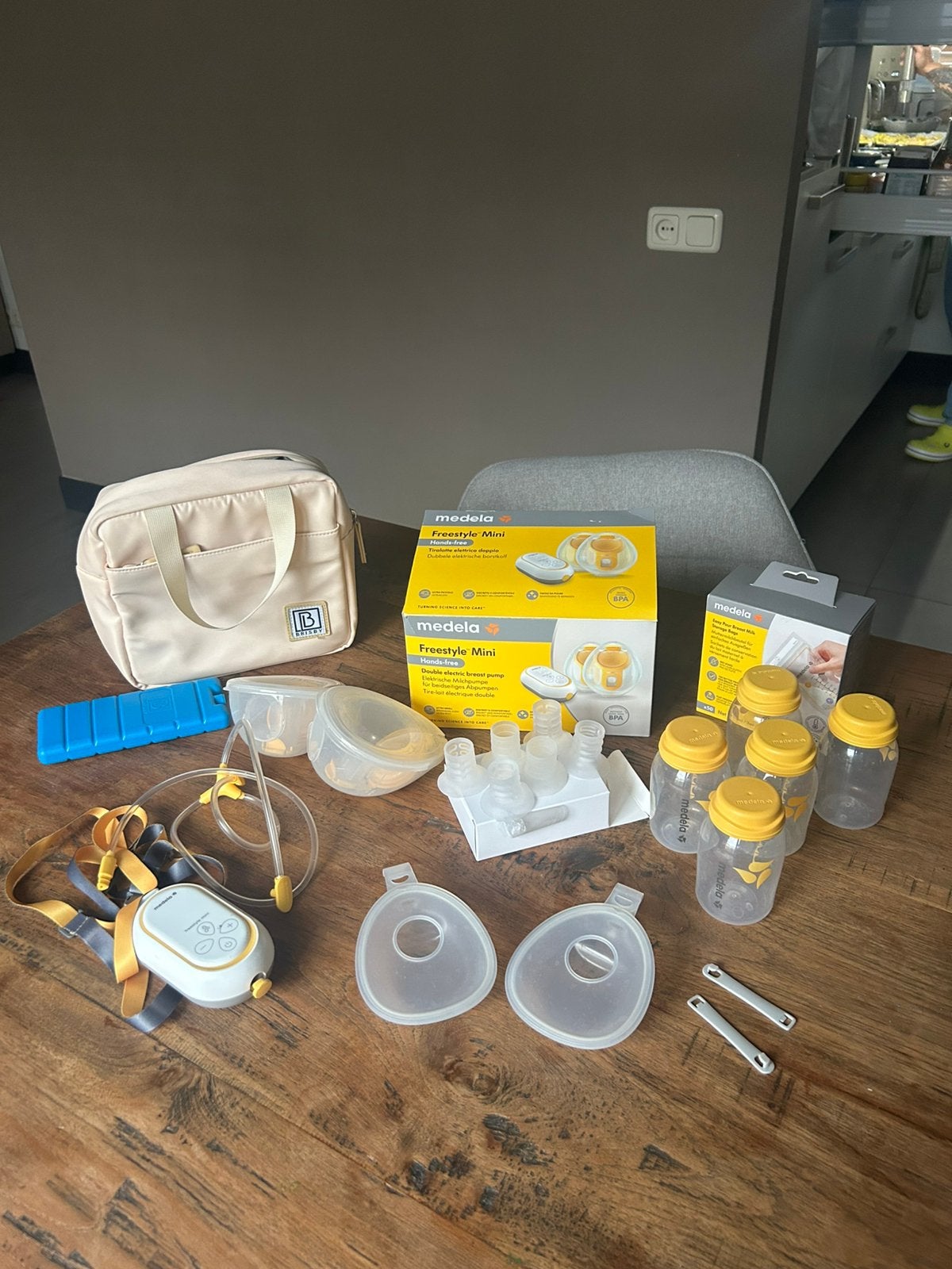 Complete borstkolfset + accessoires, Ophalen of Verzenden, Zo goed als nieuw, Borstkolf