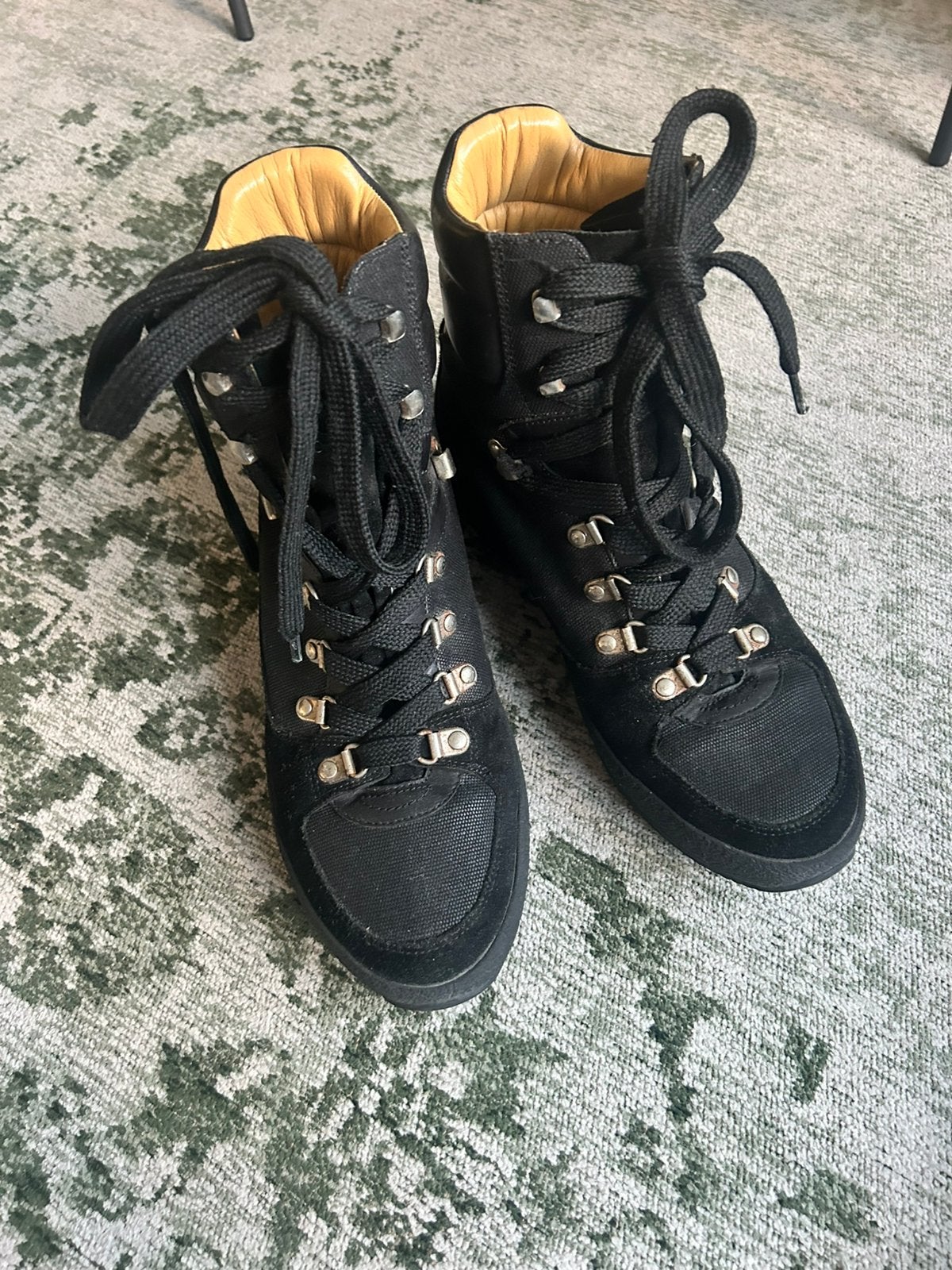 Isabel Marant hoge wintersneaker mt41, Zwart, Ophalen of Verzenden, Sneakers of Gympen, Gedragen