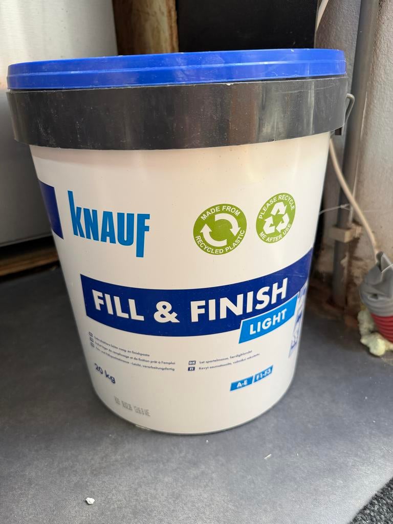 Knauf Fill & Finish, Ophalen