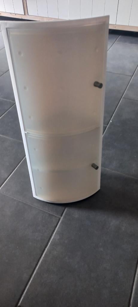 Kunststof badkamer/toiletkastje met 3 plankjes, Ophalen of Verzenden