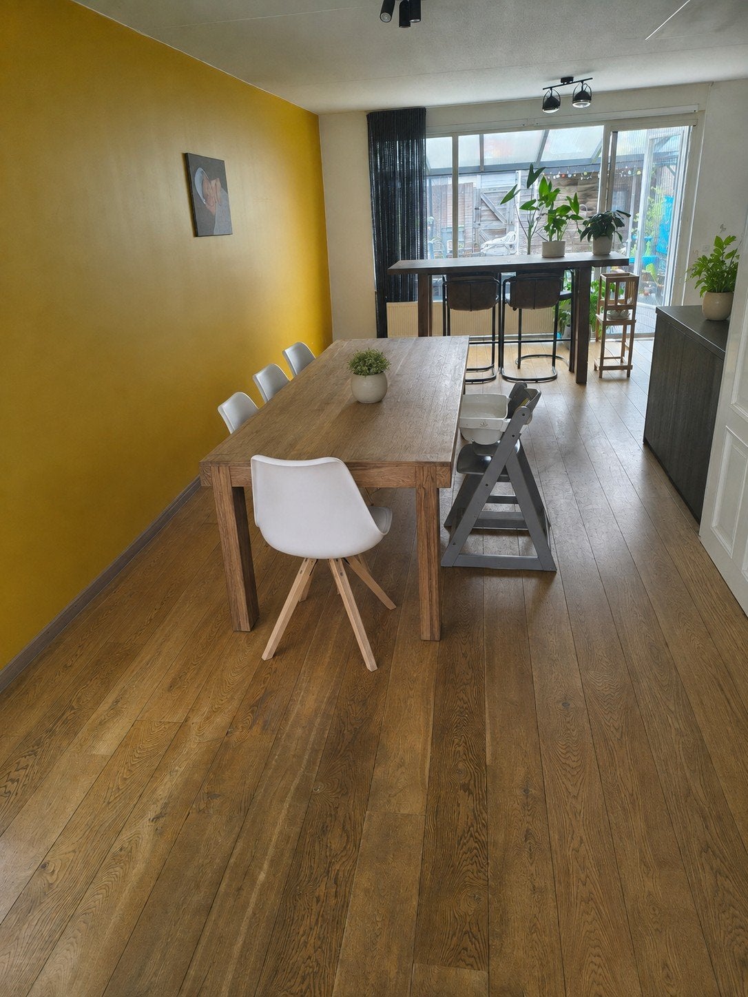 Gratis: Echte houten vloer, zelf verwijderen, Ophalen, Gebruikt, Vloerdelen of -planken, 10 m² of meer