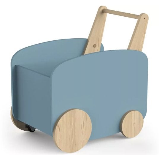 Toy box loopwagen opberger, Ophalen, Nieuw, Duw- of Trekspeelgoed