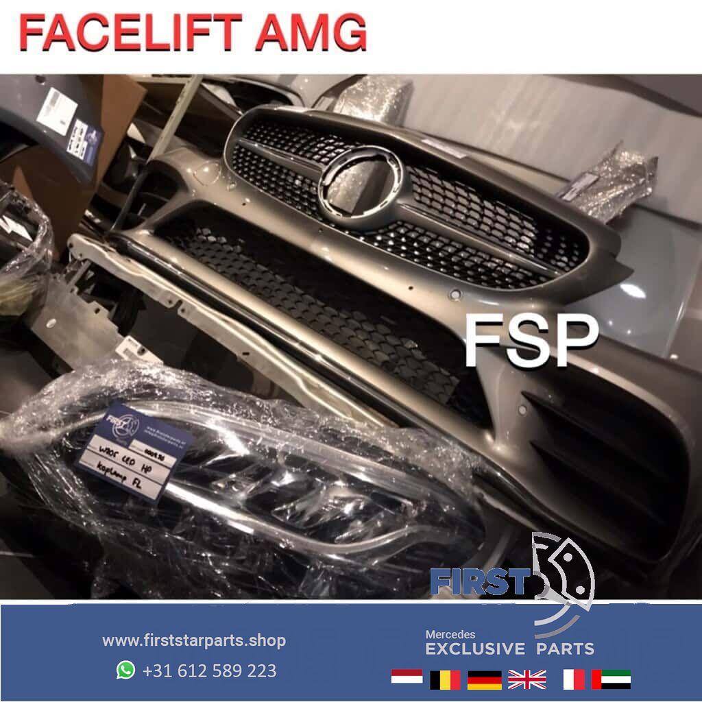 W205 C205 FACELIFT C43 AMG VOORKOP Mercedes C Klasse FRONT 2, Auto-onderdelen, Carrosserie en Plaatwerk, Gebruikt, -, Voor, Ophalen of Verzenden