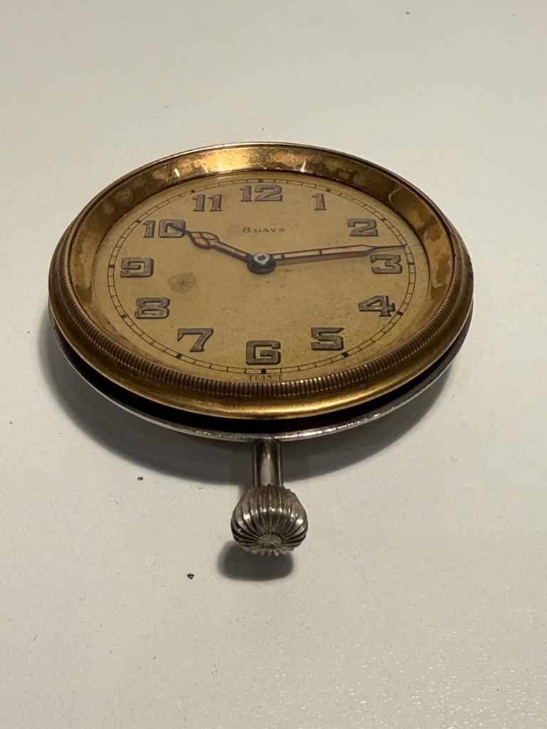 8 dagen uurwerk voor inbouw geen zakhorloge, Antiek en Kunst, Antiek | Klokken, Ophalen of Verzenden