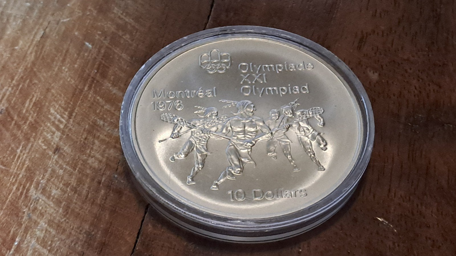 Canada 1974 Elizabeth II zilveren 10 Dollars Olympische Spel, Ophalen of Verzenden, Noord-Amerika, Losse munt, Zilver