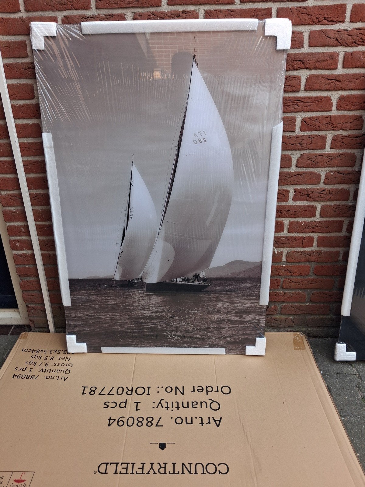 glasschilderijen, Ophalen, Oorspronkelijke maker, Nieuw, Schilderij