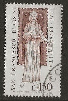 Italie 4, Sint Franciscus, Verzenden, Gestempeld