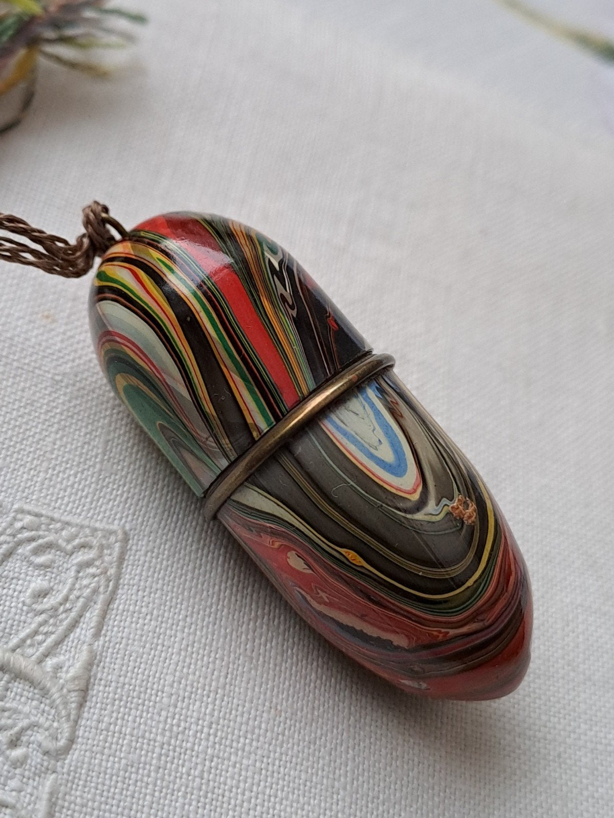 antiek reisnaaisetje voor onderweg ook voor aan chatelaine, Antiek en Kunst, Verzenden