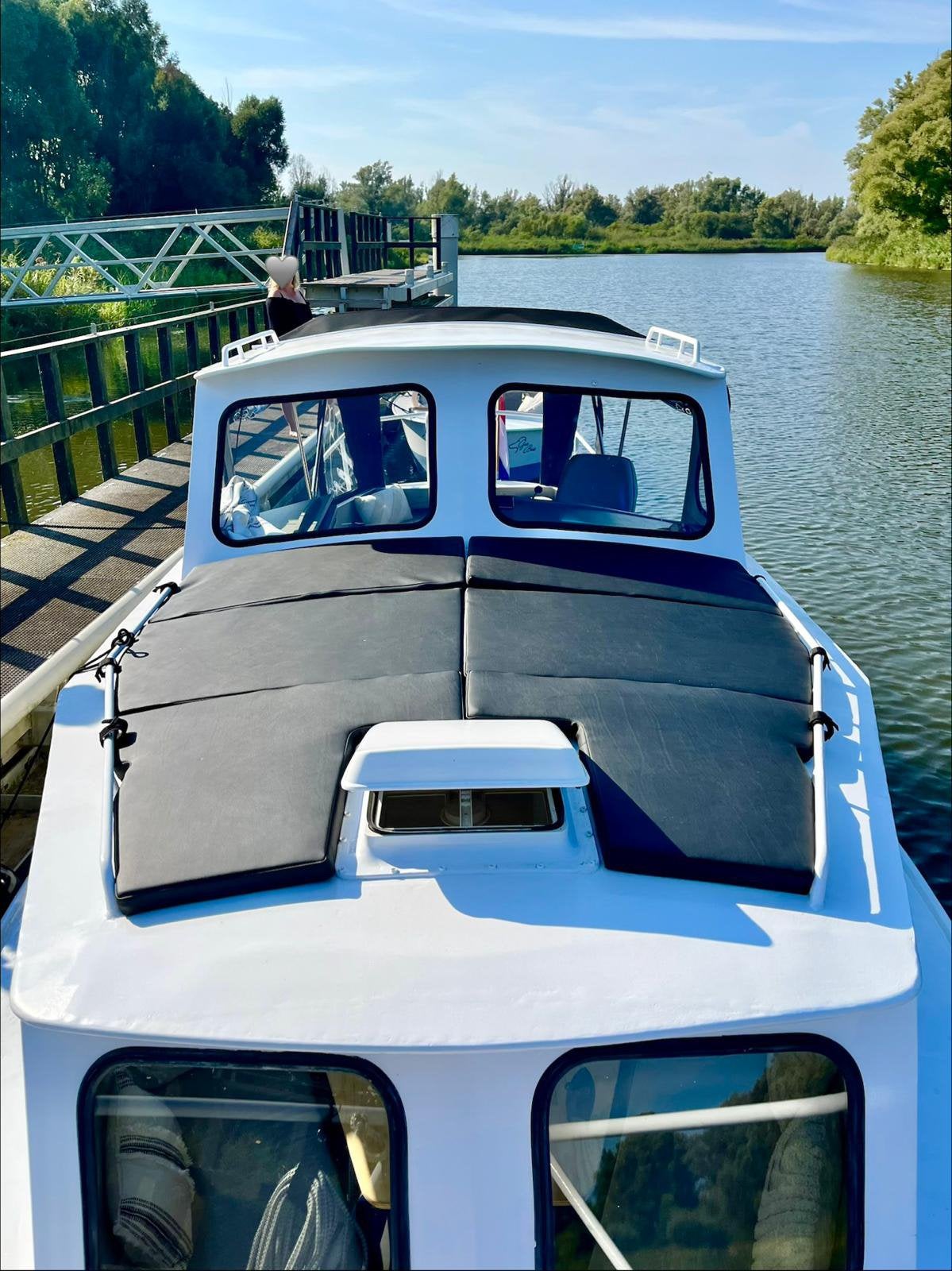Kajuitsloop 8,5m diesel, sterke karaktervolle stalen boot, 60 pk, 70 cm, Gebruikt, Diesel