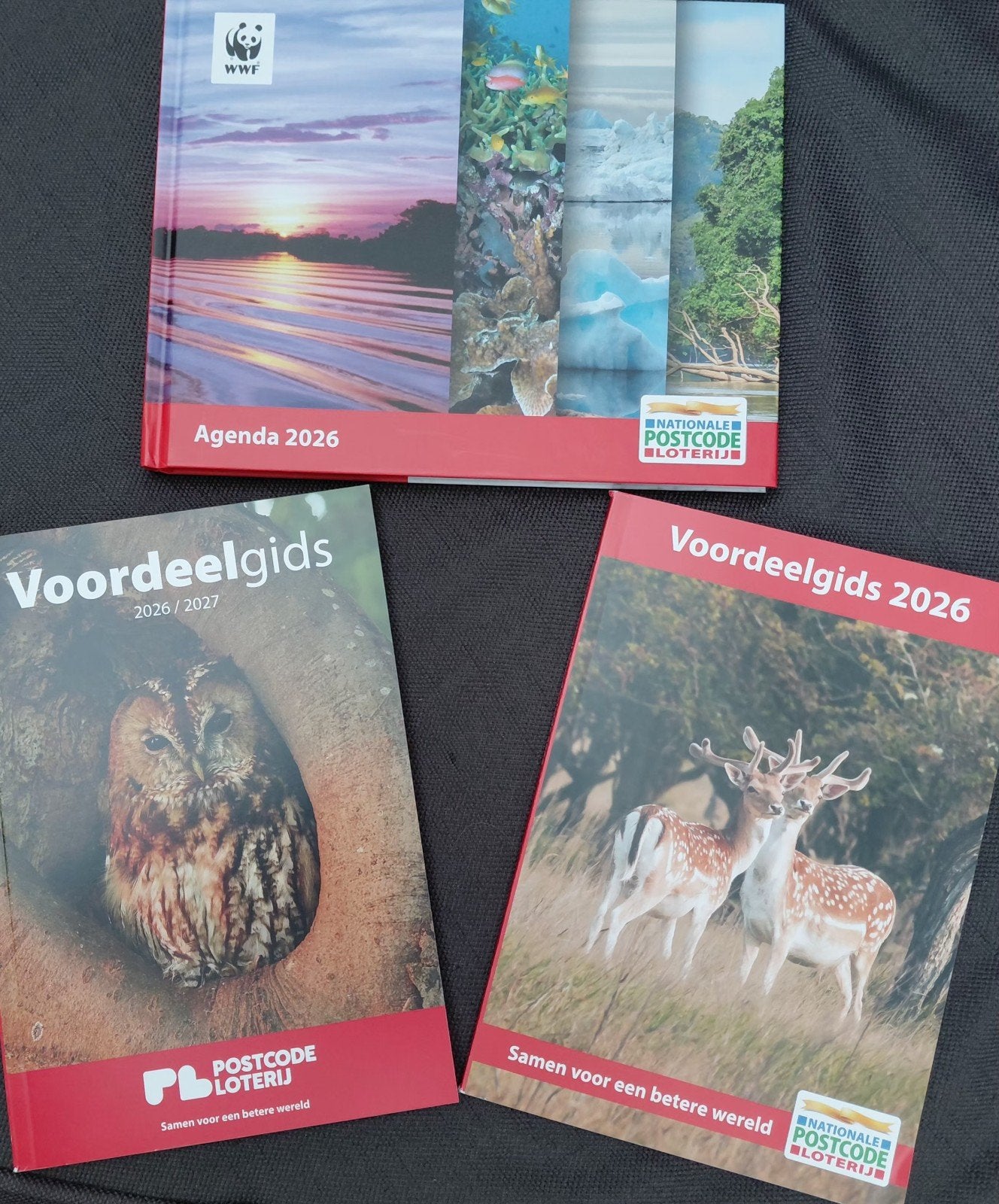 POSTCODE LOTERIJ  VOORDEELAGENDA alles voor € 12.50, Ophalen, Nieuw, Bloemen, Planten en Bomen