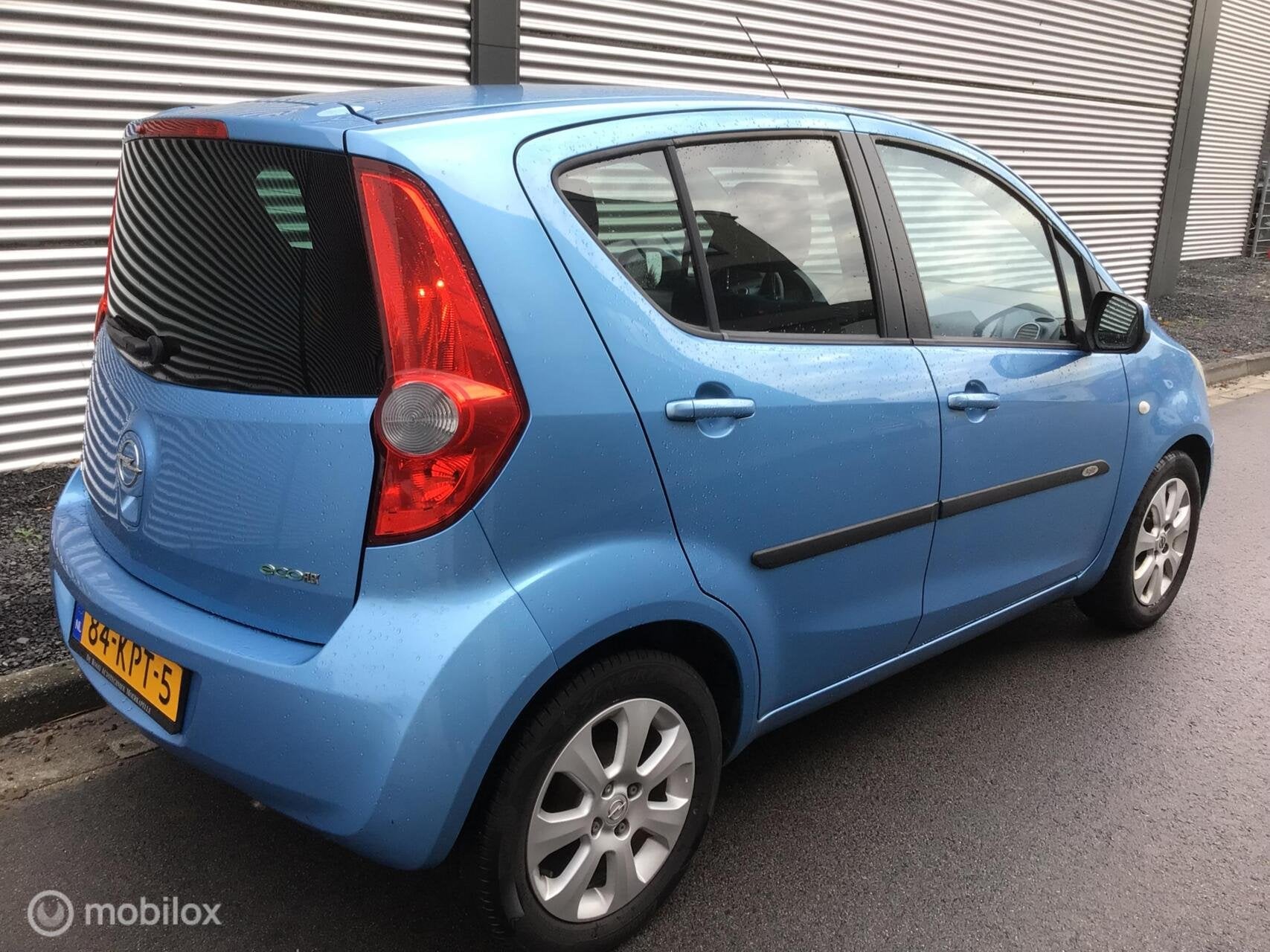 Opel Agila 1.0 Edition Airco NL auto, hele historie, Auto's, Blauw, 996 cc, Origineel Nederlands, Bedrijf