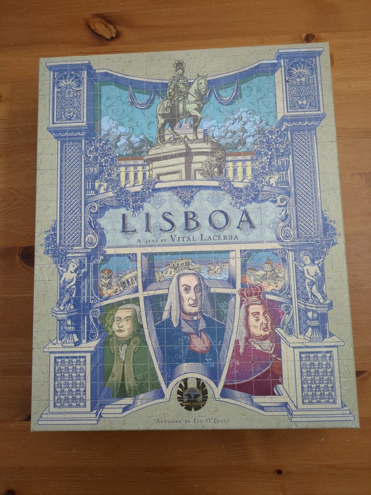 Lisboa bordspel - Vital Lacerda, Drie of vier spelers, Ophalen of Verzenden, Zo goed als nieuw, Eagle-Gryphon Games