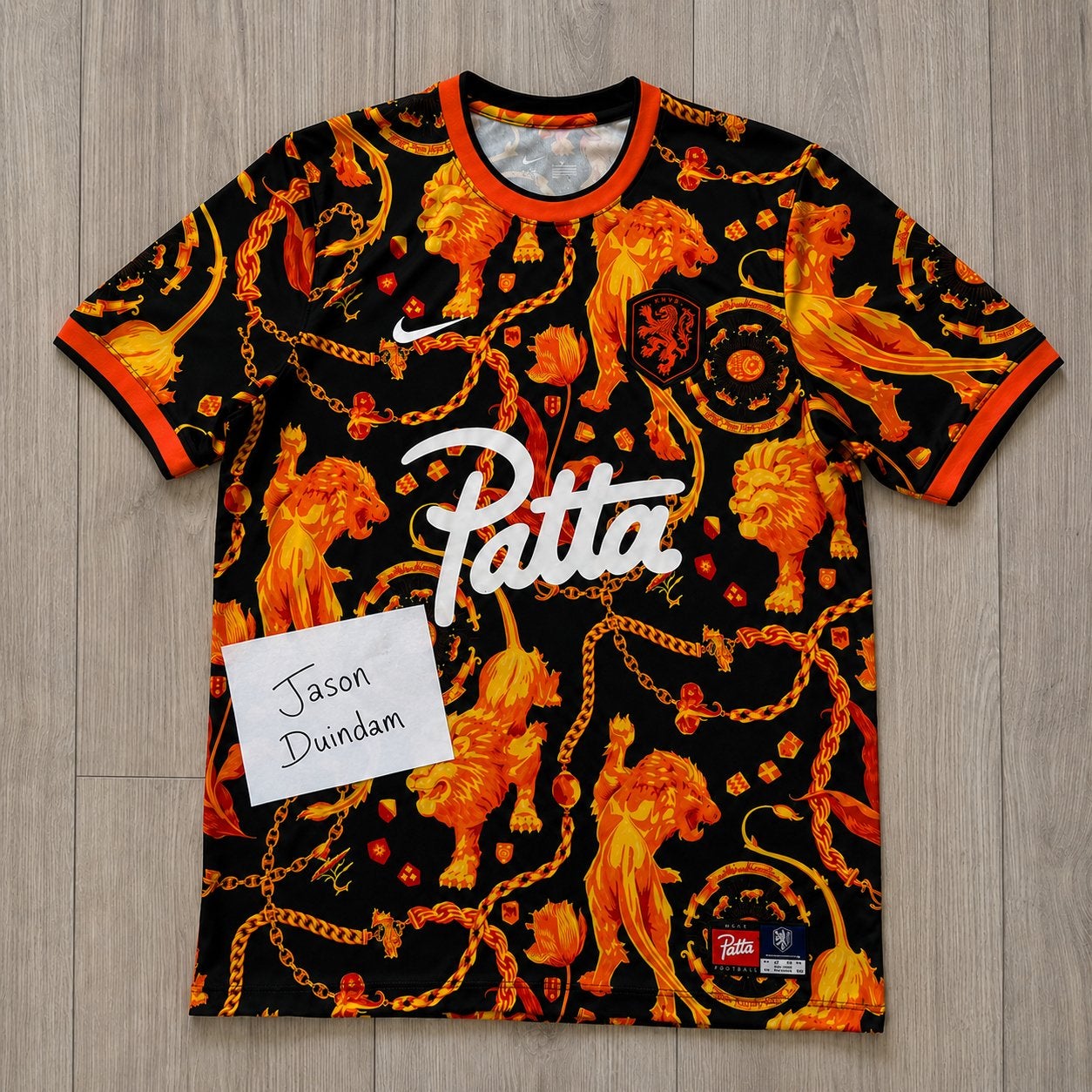 Patta x Nike x KNVB Voetbalshirt - Alle maten - XL, Verzenden, Zwart, Nieuw, Overige maten