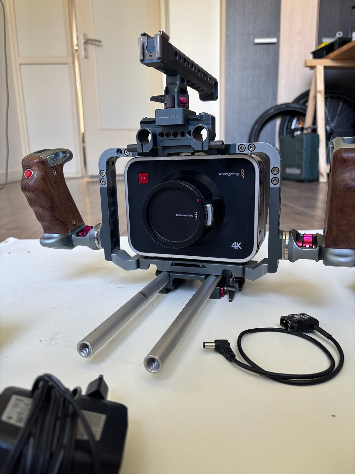 Blackmagic Production Cinema camera 4K EF, Ophalen of Verzenden, Zo goed als nieuw, Overige merken