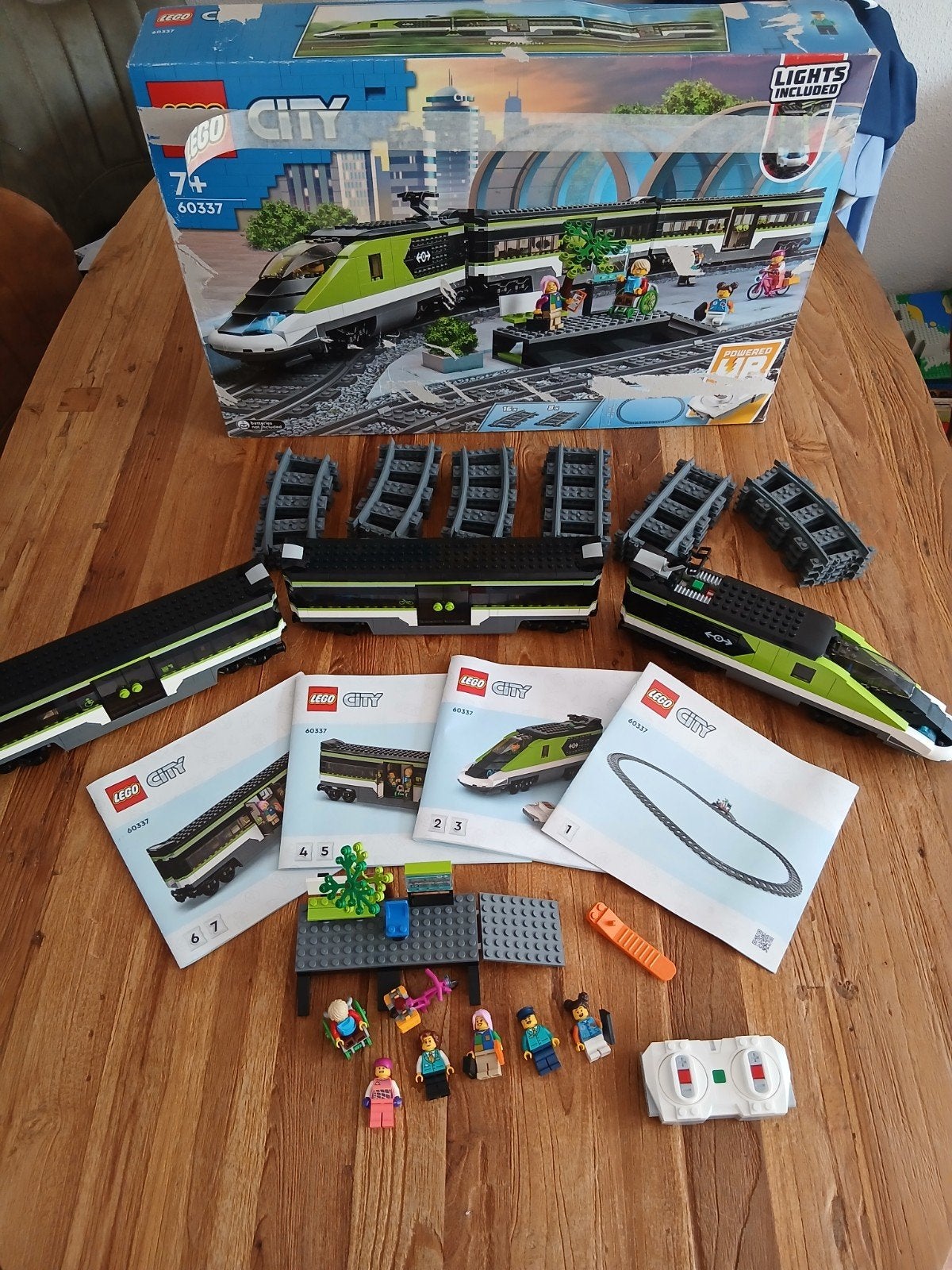 Lego City Passagierstrein 60337 met afstandsbediening, City, Lego, Ophalen of Verzenden, Zo goed als nieuw