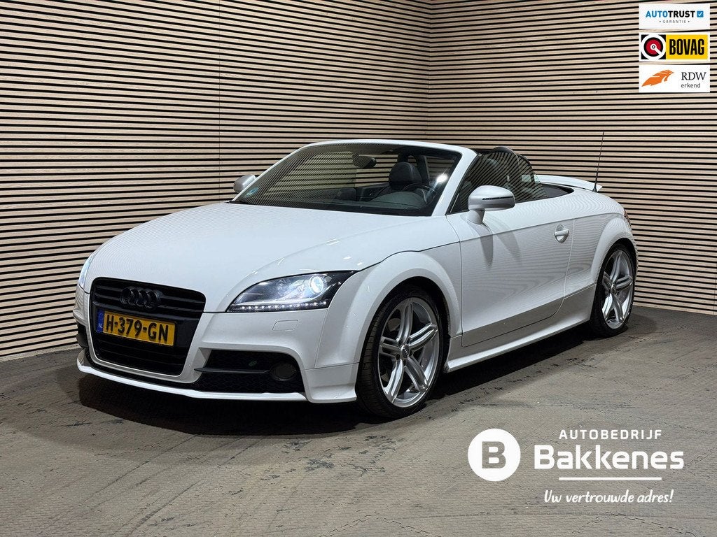 Audi TT Roadster 1.8 TFSI Pro Line S | Automaat | Stoelverwa, Auto's, Audi, Euro 5, Gebruikt, 4 cilinders, Wit