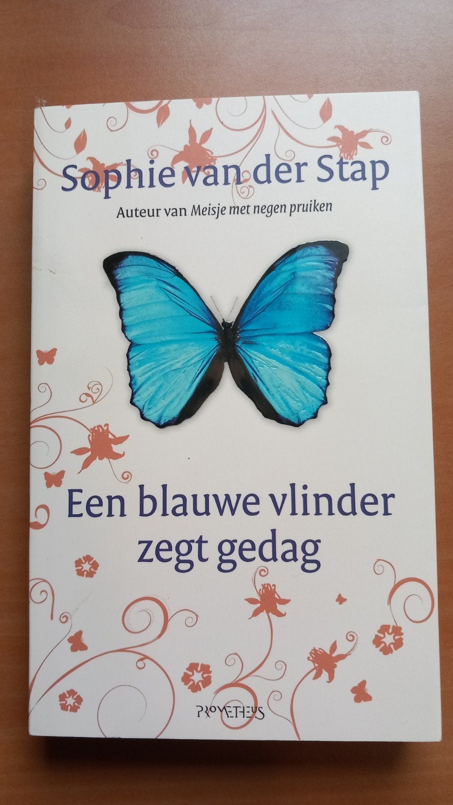 Een blauwe vlinder zegt gedag - Sophie van der Stap, Boeken, Ophalen of Verzenden, Zo goed als nieuw, Sophie van der Stap, Nederland