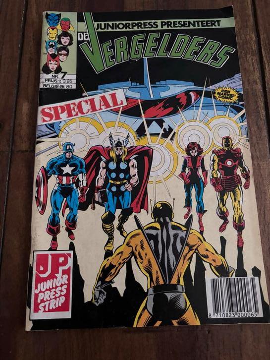 De Vergelders Special - Juniorpress Marvel Comic, Eén stripboek, Ophalen of Verzenden, Zo goed als nieuw