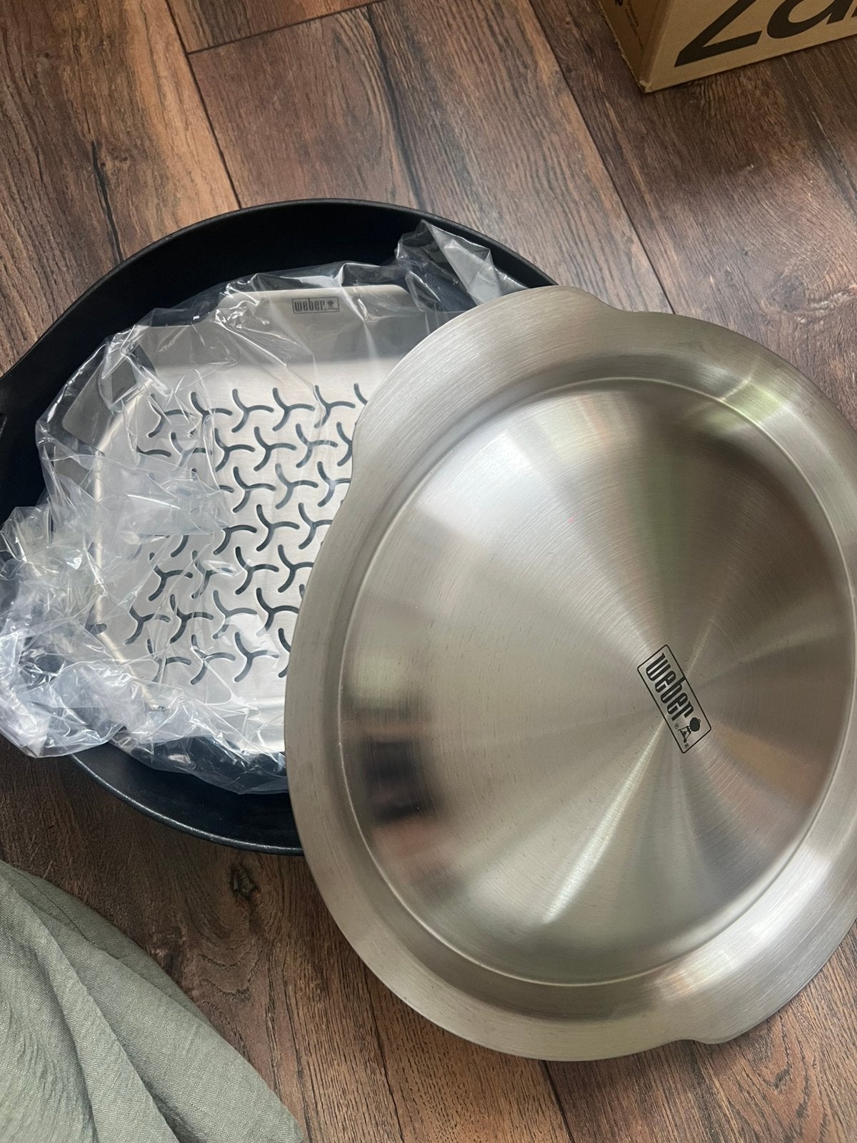 Weber Wok en stomer, Ophalen, Nieuw