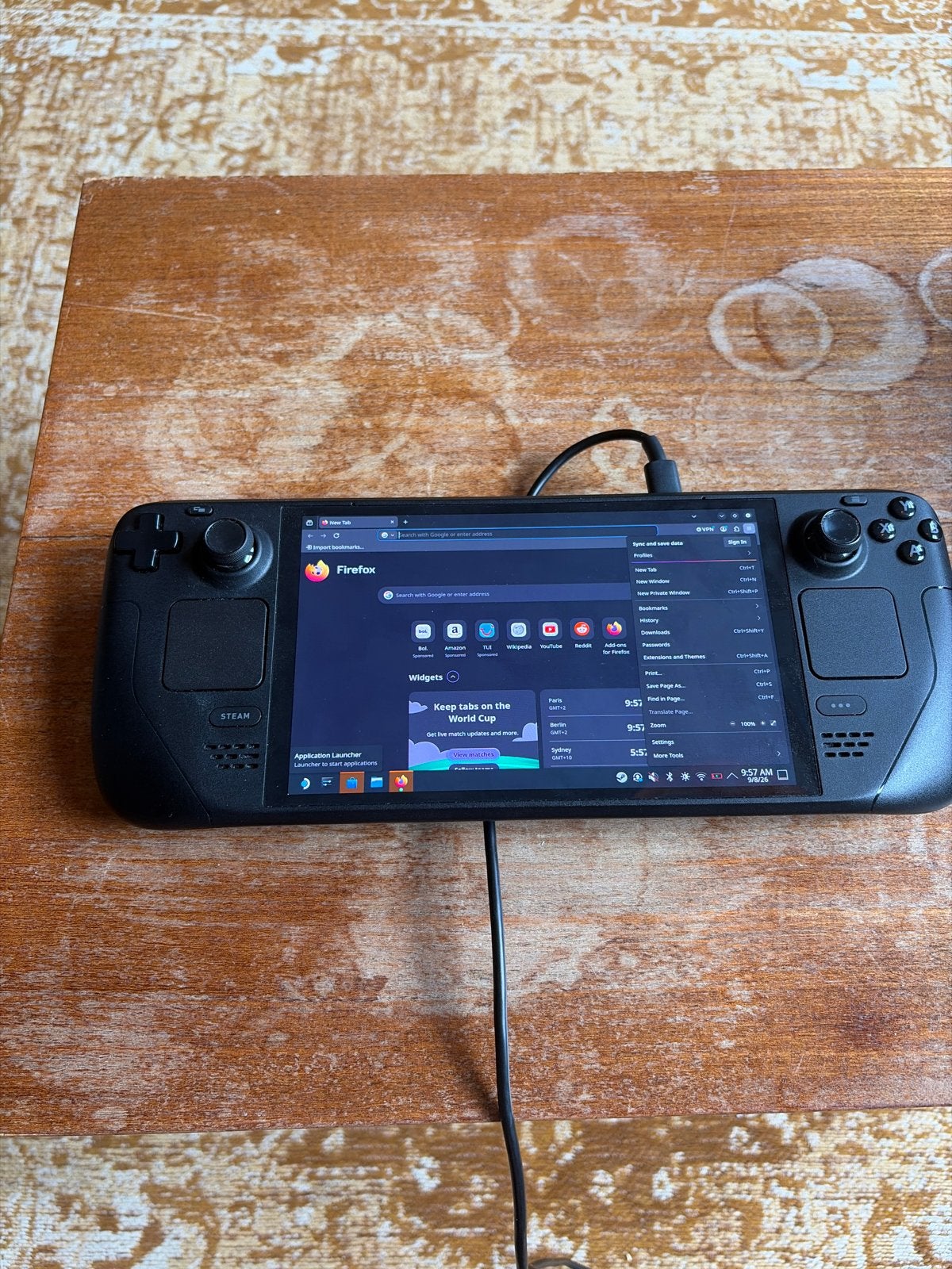 Steam Deck Oled 512GB - 100% batterij capaciteit