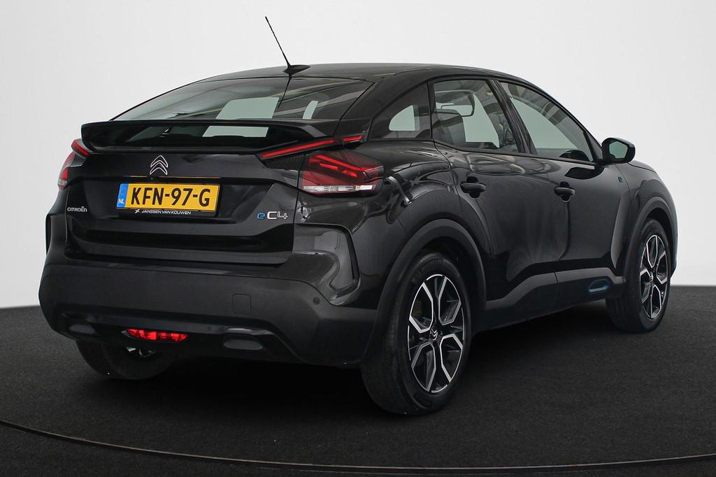 Citroen Ë-C4 Feel Pack 50 kWh Stoel-Stuur-Voorruitverwarmin, Zwart, E-C4, 315 min, SUV of Terreinwagen