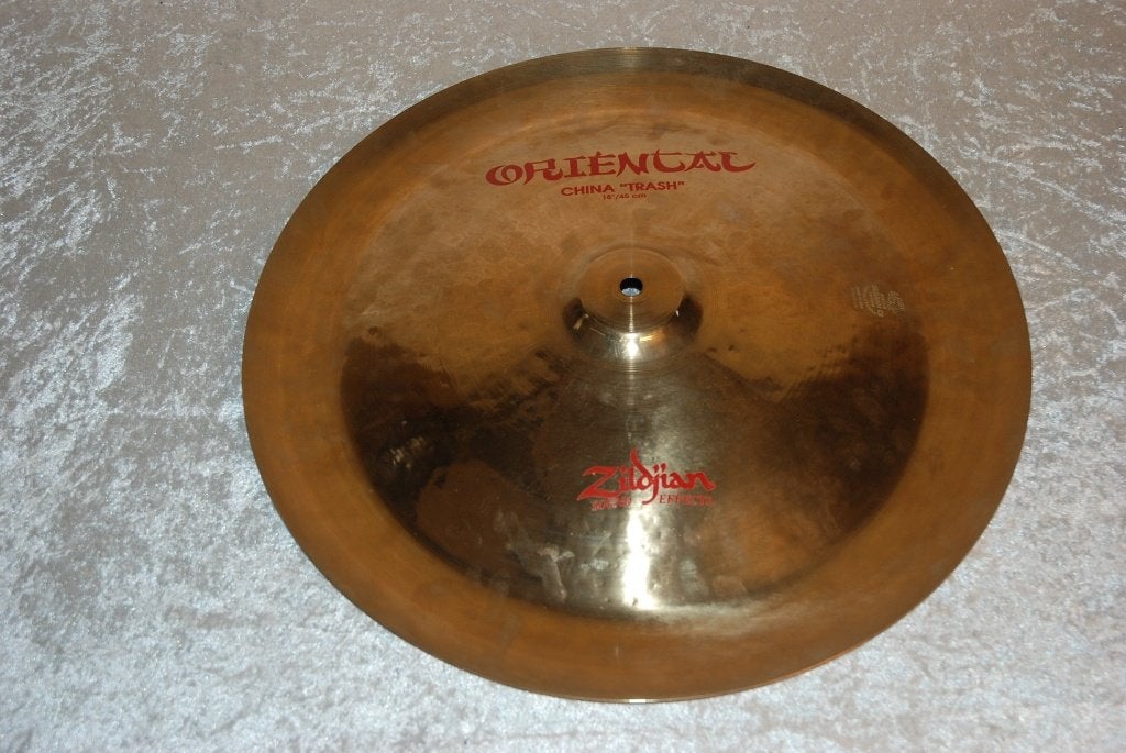 Zildjian Oriental chine bekken 1289gr 18 inch  <26261199>, Gebruikt, ., Drums of Percussie, Ophalen of Verzenden